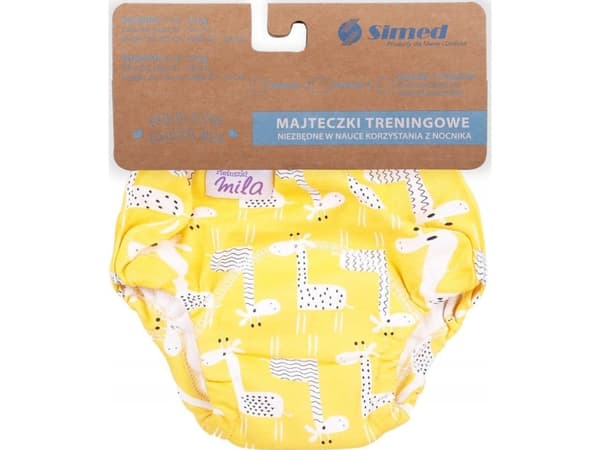 SIMED-TRAINING SIZES 1 PREMIUM YELLOW Giraffes