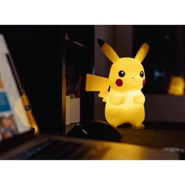 TEKNOFUN Pikachu LED figurlampa med fjärrkontroll - 25 cm