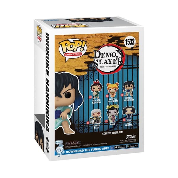 Funko Pop! Animation: Demon Slayer - Inosuke (Kimono)