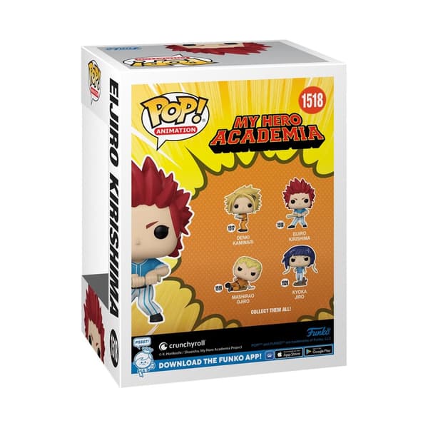 Funko Pop! Animation: My Hero Academia: Hero League Baseball - Kirishima