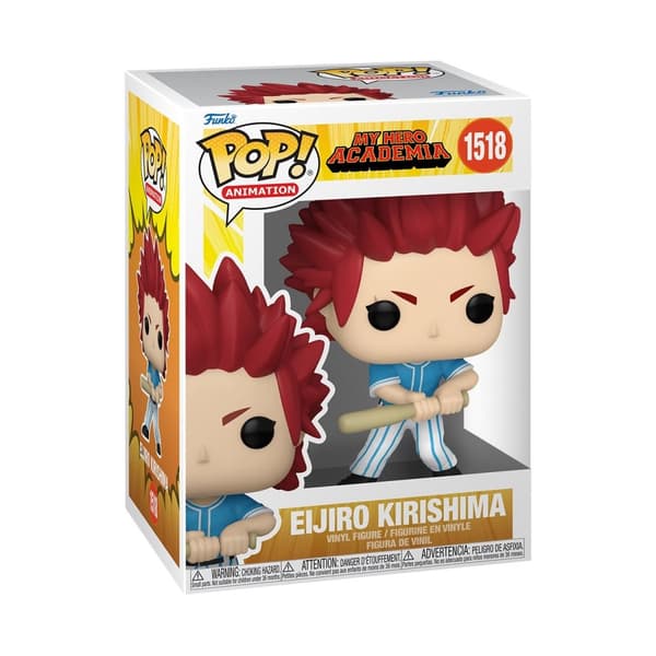 Funko Pop! Animation: My Hero Academia: Hero League Baseball - Kirishima
