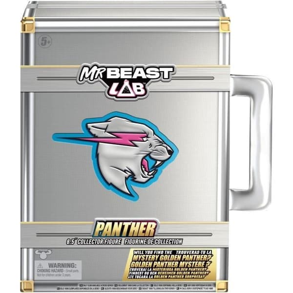 Samlarfigur - Älgleksaker - Panthere Mr. Beast Lab Ultimate - 15,8 cm, 13 artikulationspunkter