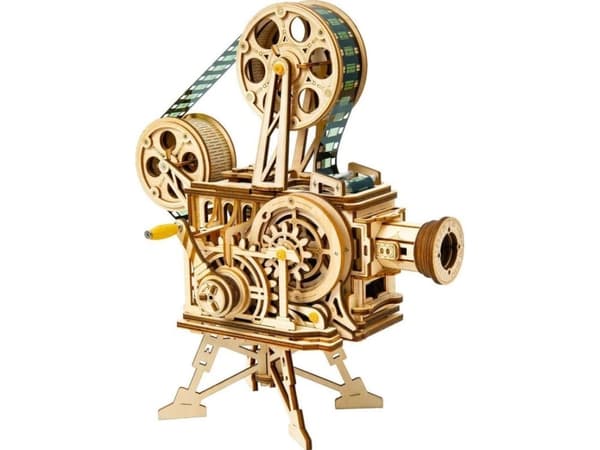 Robotime-teknologi ROBOTIME tremodell 3D-puslespillprojektor + film