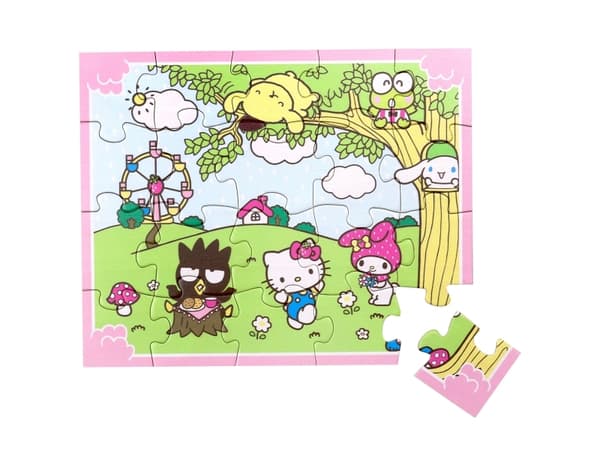 Hello Kitty Träpussel 20 bitar