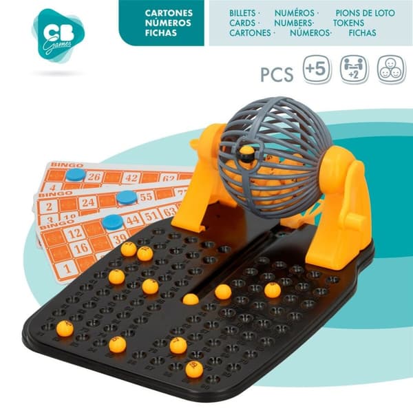 Bingo Colorbaby Pap Plastik (6 enheder)