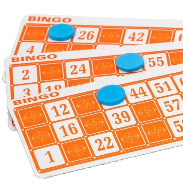 Bingo Colorbaby Pap Plastik (6 enheder)