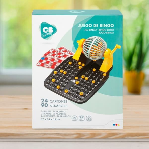 Bingo Colorbaby Pap Plastik (6 enheder)