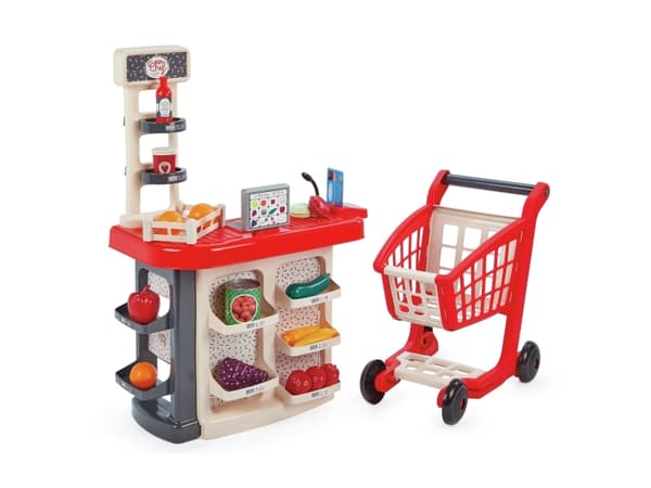 Grocery counter + Trolley