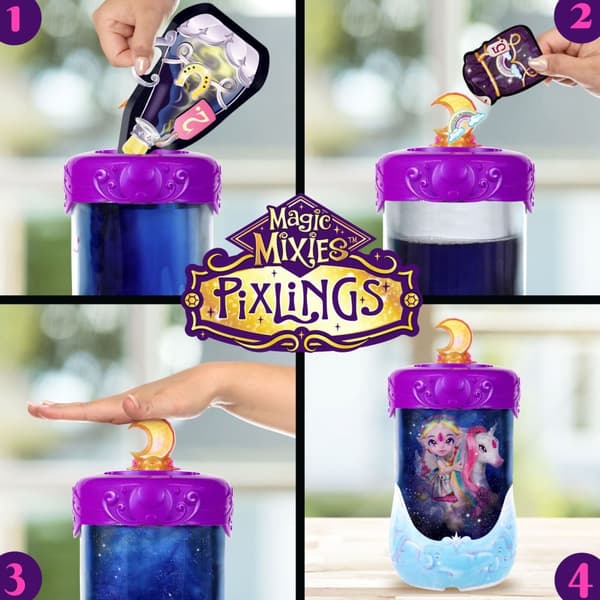 Magic Mixies Pixlings Nukke & yksisarvinen