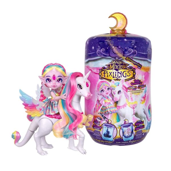 Magic Mixies Pixlings Dukke & enhjørning