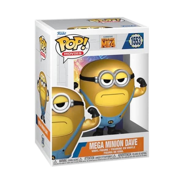 Figurine - FUNKO - Super Dave - Despicable Me 4 - Flerfärgad - Pop ! - Barn