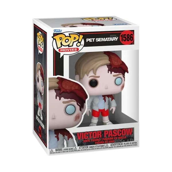 Statyett - FUNKO - POP-filmer nr 1586 - Victor Pascow - Vit - 14 år gammal - Interiör - Blandat - Pop!