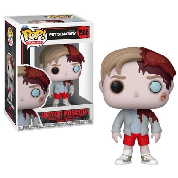 Statyett - FUNKO - POP-filmer nr 1586 - Victor Pascow - Vit - 14 år gammal - Interiör - Blandat - Pop!