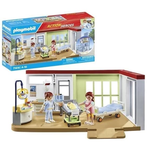 PLAYMOBIL - 71616 - Förlossningsrum