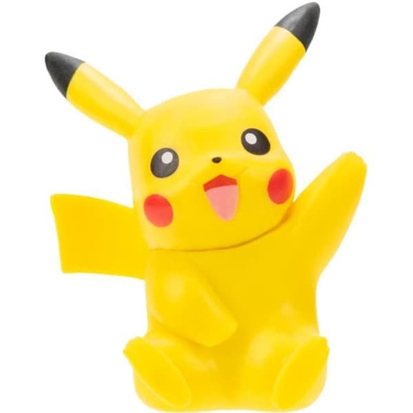 Pokémonfigurer - Paket med 8 Pikachu - Bandai