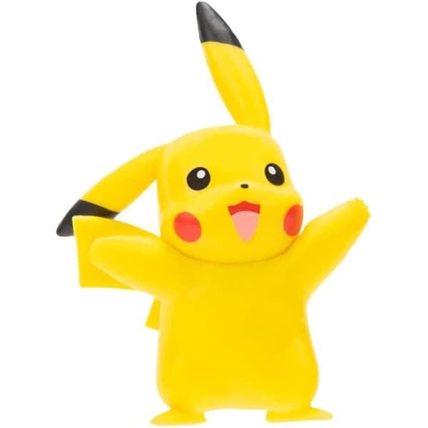 Pokémonfigurer - Paket med 8 Pikachu - Bandai