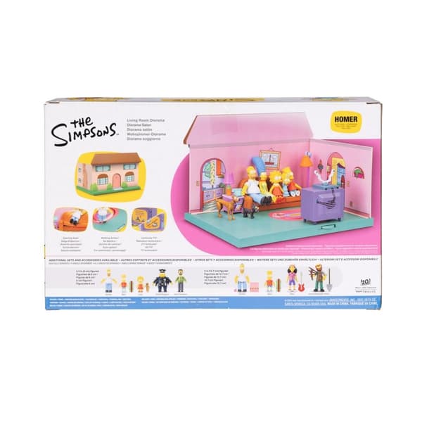 The Simpsons Living Room Diorama