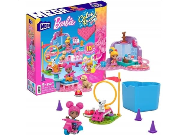 Mattel Barbie Mega Klocki Dyreopplæring og -stell