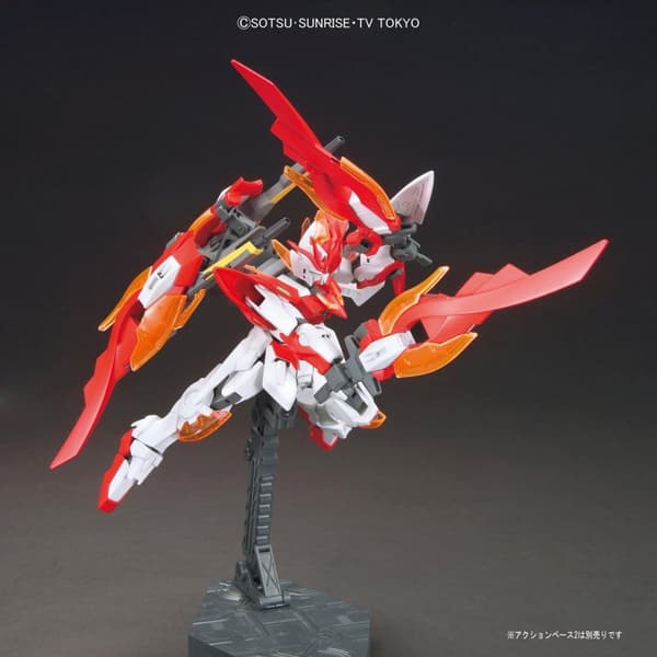 Bandai [033] HGBF Wing Gundam Zero Honoo barn samlarfigur
