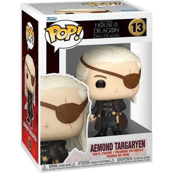 Funko! POP Vinyl HOUSE OF THE DRAGON S2 Aemond Targaryen w/CH