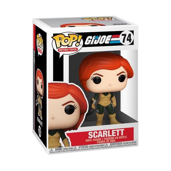POP G.I. Joe Scarlett figur - - - Ocio Stock
