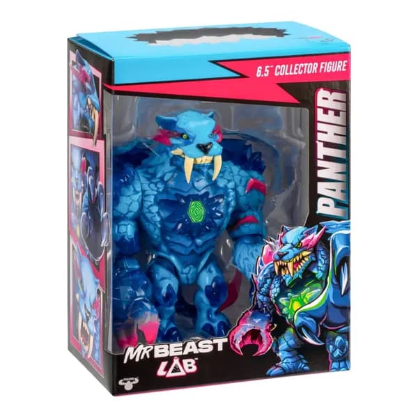 MrBeast Lab Samlarfigur 17cm Panther