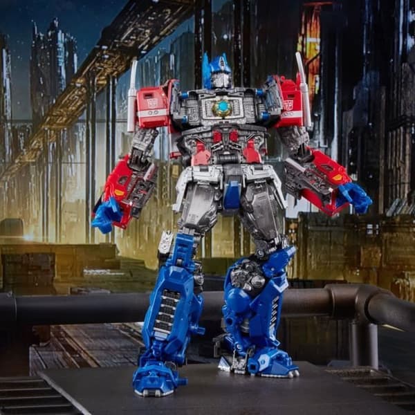 Transformers Move Masterpiece Bumblebee Optimus Prime Figur 27cm - - - Ocio Stock