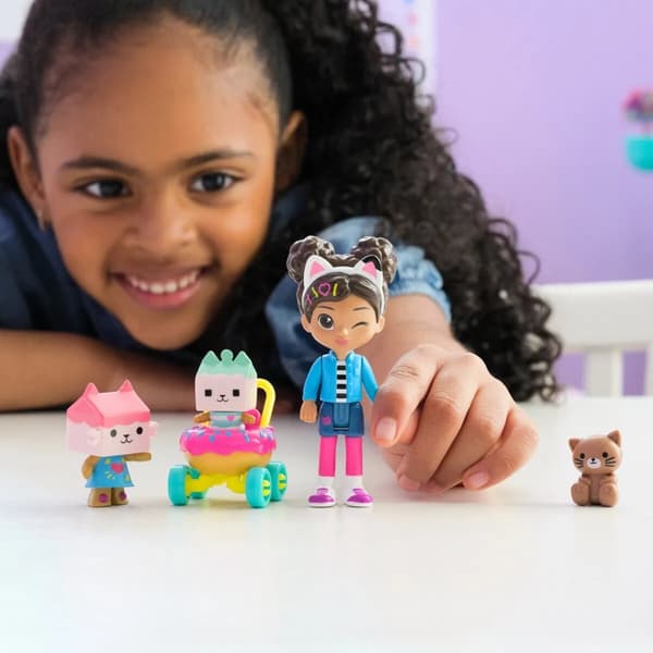 Gabby's Dollhouse Kitty Care Figurpakke