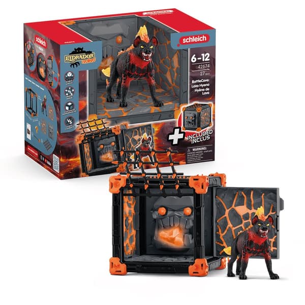 Schleich Eldrador BattleCave  Lava Hyena
