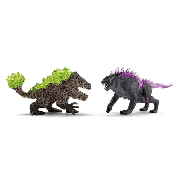 Schleich® ELDRADOR® Rock crusher vs Shadow lynx 70827