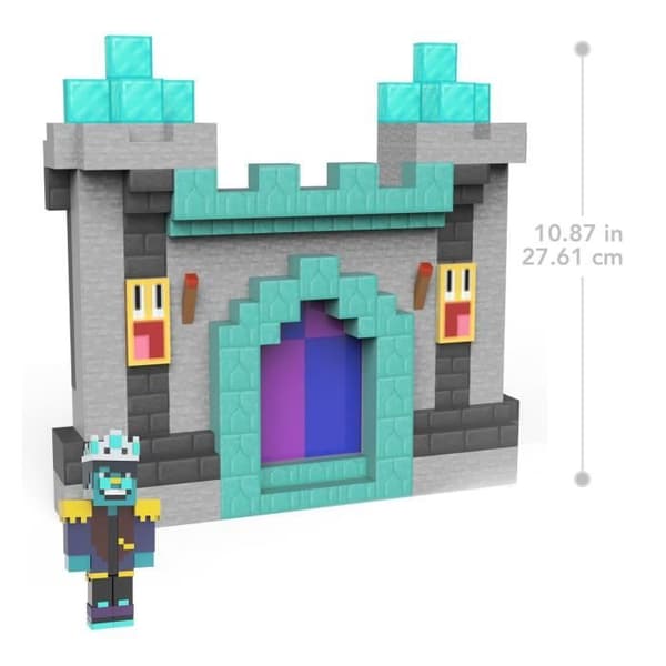 MATTEL - Minecraft Castle Box - Actionfigurer - 27 cm x 29 cm - från 6 år och uppåt