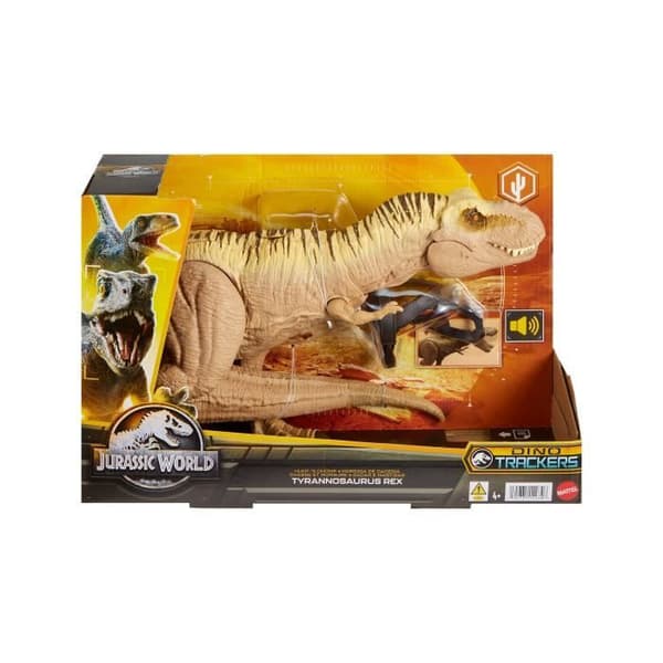 Ljud och artikulerad T-Rex figur - Mattel - T.REX ULTIMATE BITE - Jurassic World Dinosaurie