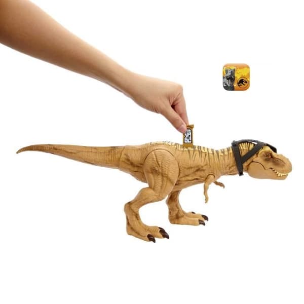Ljud och artikulerad T-Rex figur - Mattel - T.REX ULTIMATE BITE - Jurassic World Dinosaurie