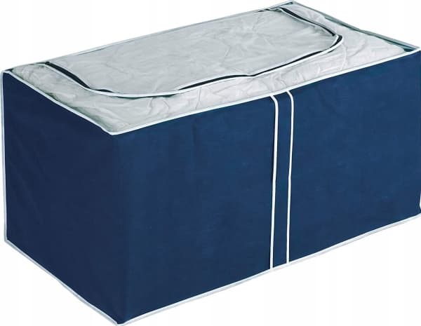 Wenko Sängkläder, klädöverdrag Jumbobox AIR, 91 x 53 x 48 cm, WENKO