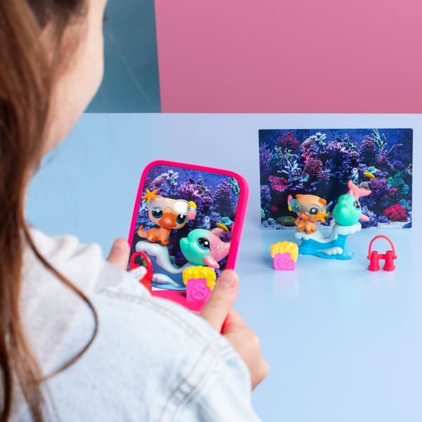 Littlest Pet shop Petfluencer Pair Shell-Fie Fun