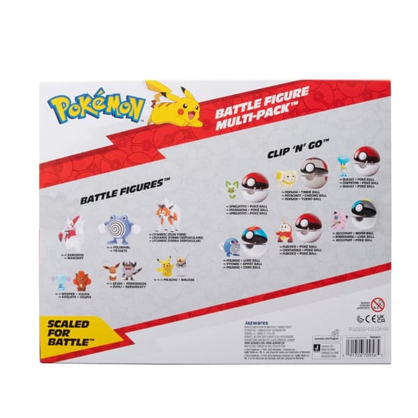 Pokemon Battle Figure Multi-Pack 8-pack