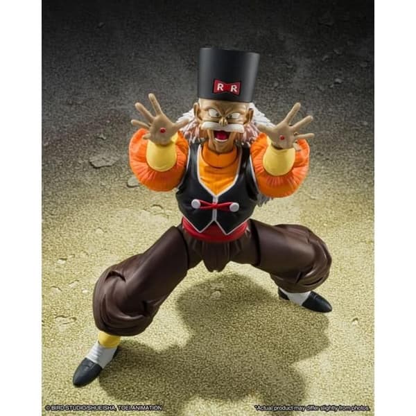 Figurine - Bandai Tamashii - Android 20 - 13 cm - Ledande - Tillbehör ingår