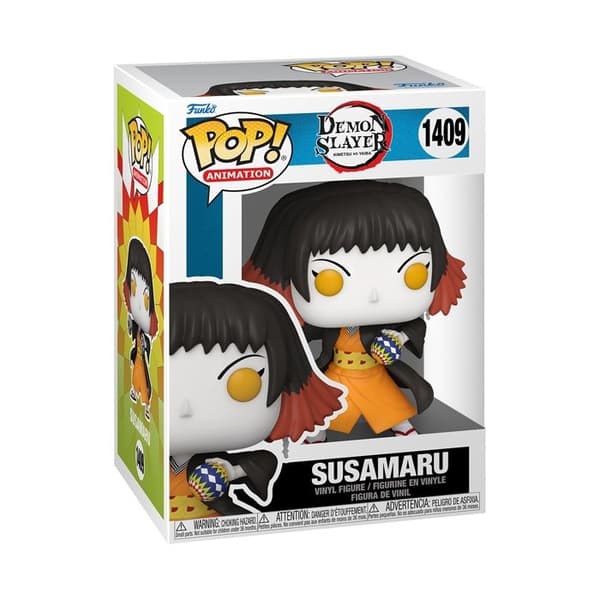 Figurin - Funko - Demon Slayer - Susamaru - Grå - Vuxen - Blandat