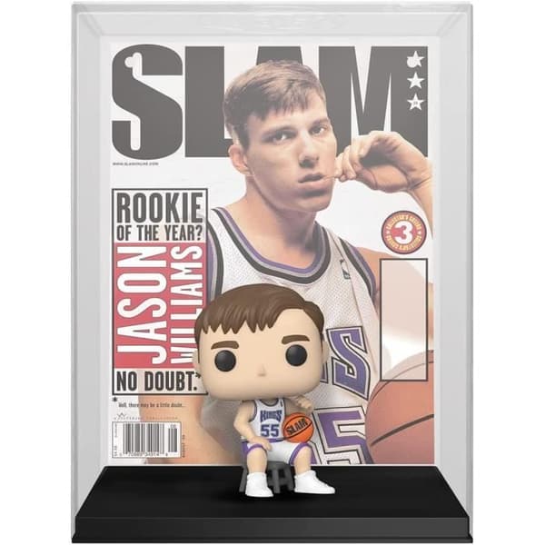 Funko Pop! Tidningsomslag: Slam NBA- Jason Williams - Vit - Herrar