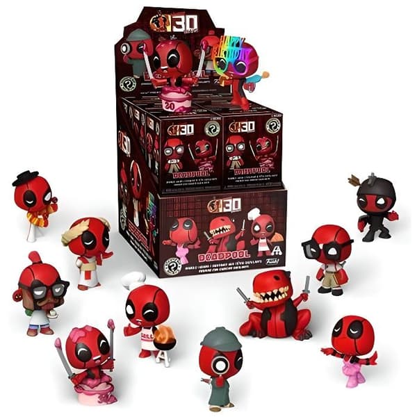 Figur - FUNKO - Deadpool 30-årsjubileum - Slumptal - Flerfärgad - 2 års garanti