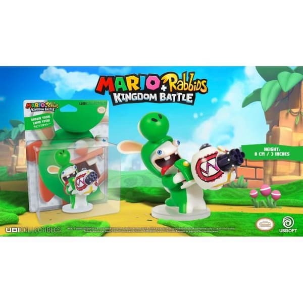 Mario + Rabbids Kingdom Battle Figure - Yoshi 8cm