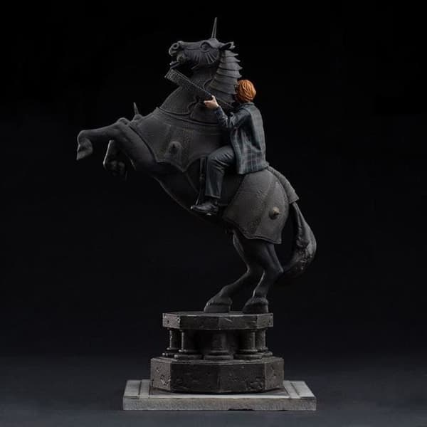 Ron Weasley-statyn vid trollkarlsspelet - Iron Studios - Deluxe Art Scale 1/10 - Harry Potter