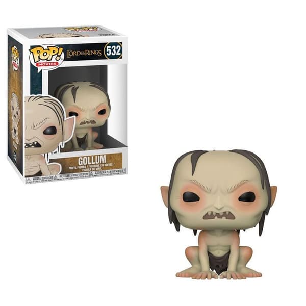 Figur - Funko - Gollum - 10 cm - Slumpt skick - Sagan om ringen