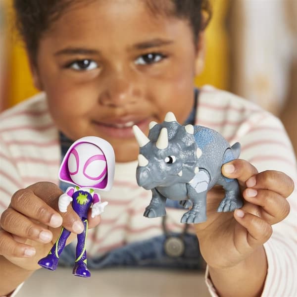Spidey Dino-Webs Ghost-Spider & Rhino Dino