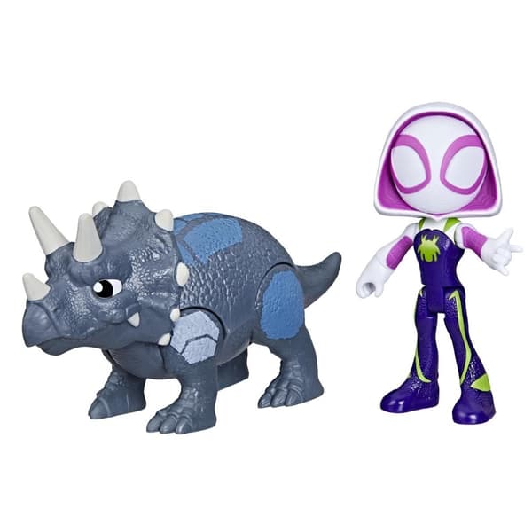 Spidey Dino-Webs Ghost-Spider & Rhino Dino