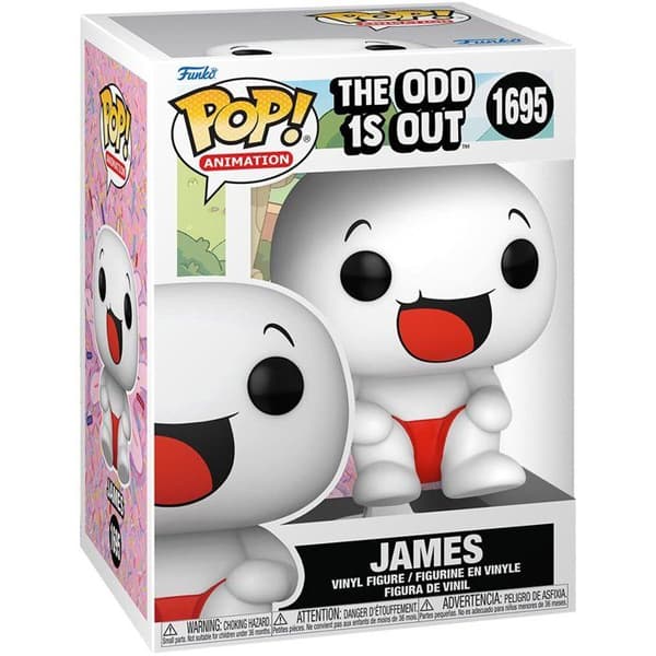 Funko Pop! Böcker - Odd1sout - James - Figurine - Blandat - 3 år