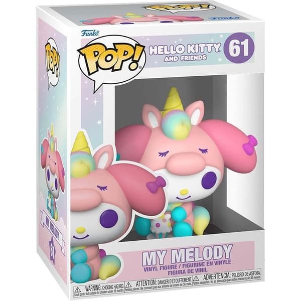 Funko Pop! Sanrio: Hello Kitty - My Melody - Unicorn Party - Samlarvinyl