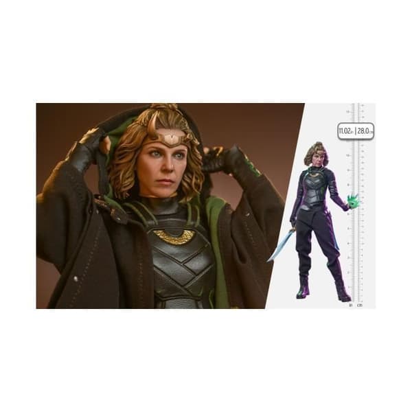 Figur 1/6 Loki - HOT TOYS - Sylvie modell - Marvel - Toy