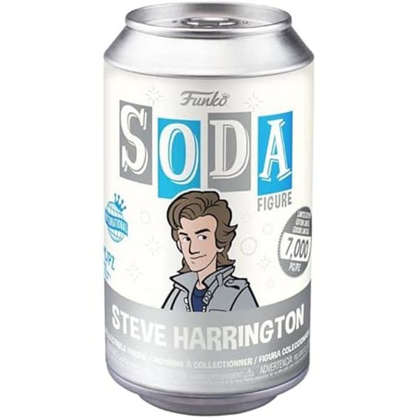 Funko Stranger Things Figure - Vinyl Soda - Steve with Chase - Svart - Vuxen - Blandat