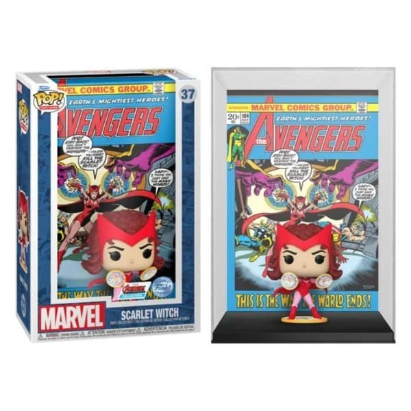 Funko Pop! Scarlet Witch Comic Cover 37 Exklusiv - Marvel - Avengers